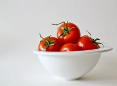 Tomatoes in a bowl