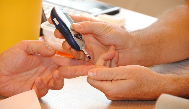 Image of a blood sugar control session