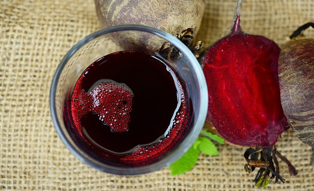 Image of a glass of beet juice